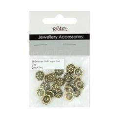 AussieSuperStore Jewellery Making Supplies JF Bead Caps Rope 10mm JF Bead Caps Rope 10mm | Jewellery Making Accessories 9323823082581 JF316